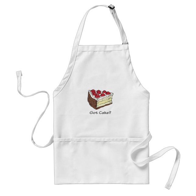 Got Cake? Adult Apron (Front)