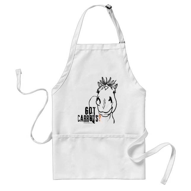 Got Carrots? Adult Apron (Front)