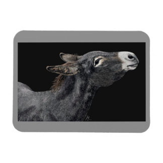 "Got Carrots?" - Donkey Photo Magnet