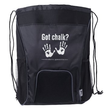 Got chalk? acrobatic gymnastics sling bag
