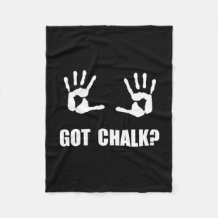 Got Chalk Fleece Blanket