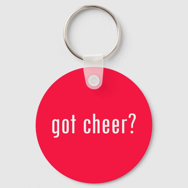 got cheer? keychain (Front)