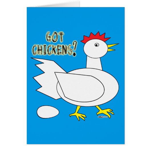 Got Chickens? Cards (Front)
