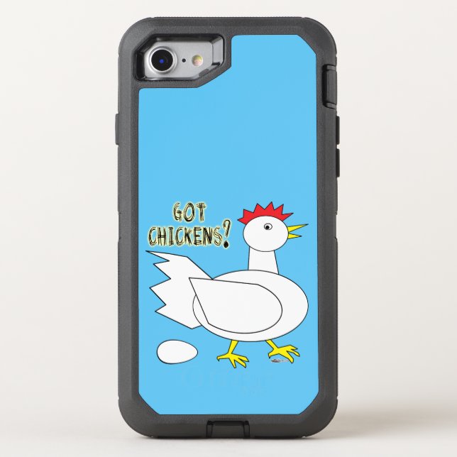 Got Chickens? Otterbox iPhone Case (Back)