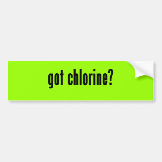 Chlorine Stickers | Zazzle