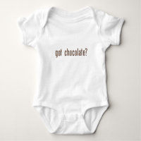 got chocolate? baby bodysuit