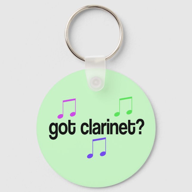 Got Clarinet Keychain (Front)
