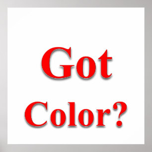 Got Color Poster Matte