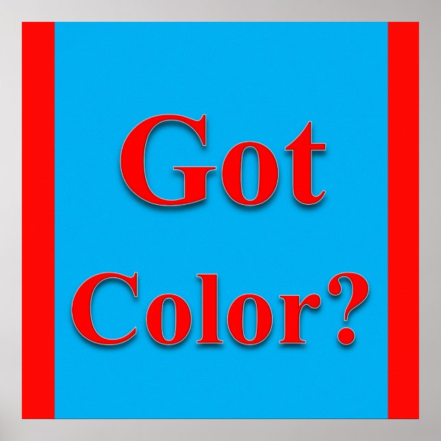 Got Color Poster Matte (Front)