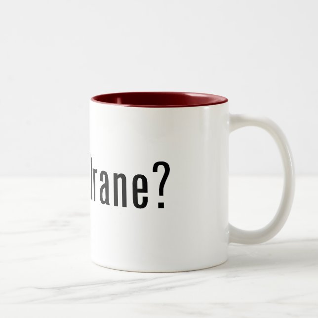 got coltrane? Two-Tone coffee mug (Right)