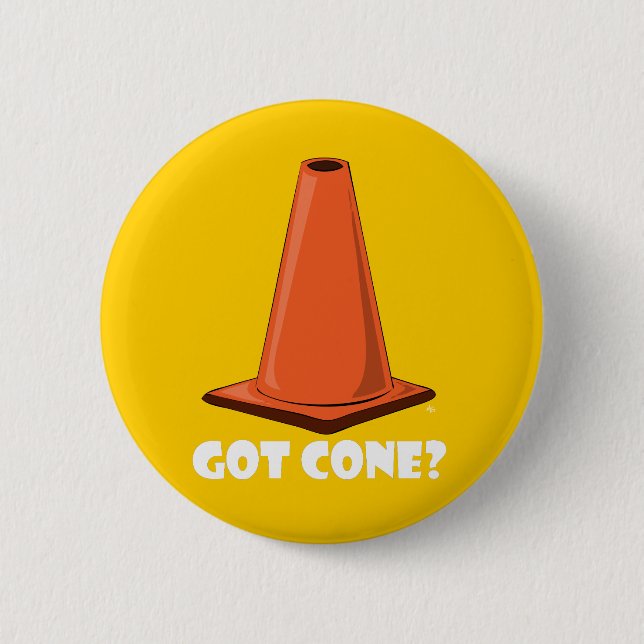GOT CONE 1t Pinback Button (Front)