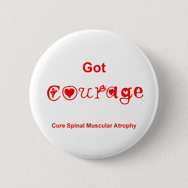 Got Courage - Red Button (Front)