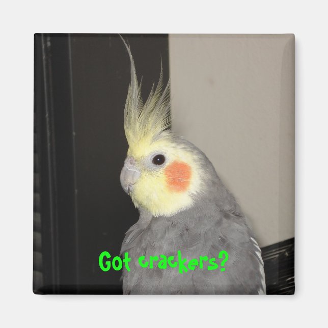Got crackers? magnet (Front)