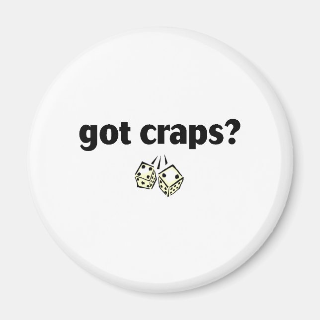 got craps magnet (Front)