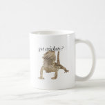 Got crickets coffee mug<br><div class="desc">Our beardie seems to ALWAYS be asking for crickets and who can resist this charming face?</div>