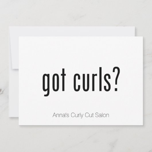 Got Curls? (Front)