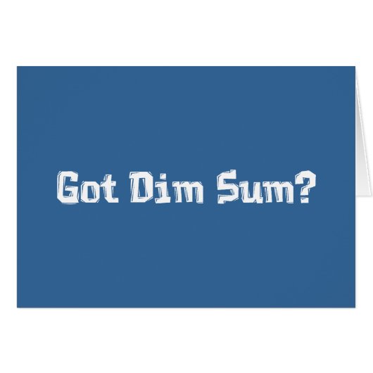 Got Dim Sum Gifts Cards (Front Horizontal)