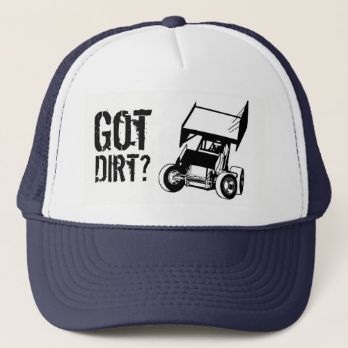 Got Dirt Sprint Car Trucker Hat