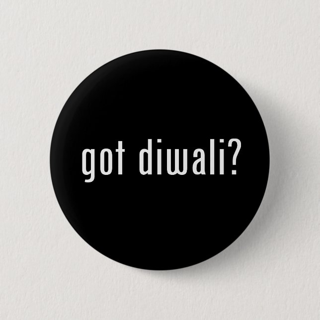 got diwali? button (Front)
