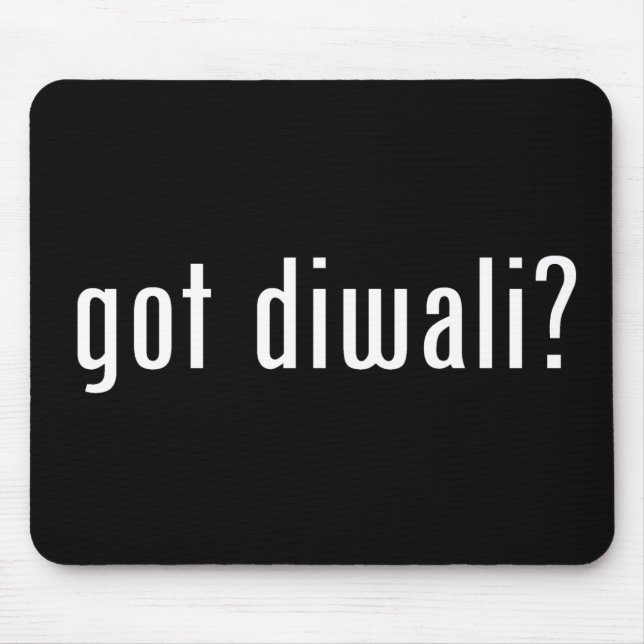 got diwali? mouse pad (Front)