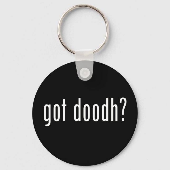 got doodh? keychain (Front)