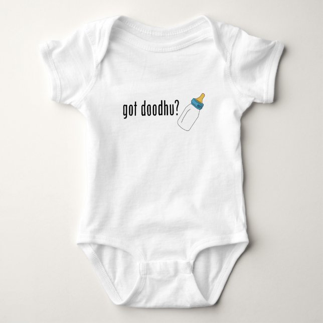 Got doodhu? baby bodysuit (Front)
