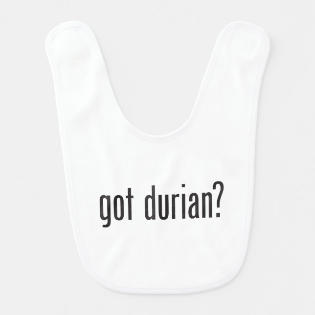 got durian bib (Front)