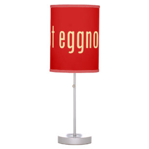 got eggnog? table lamp