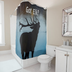 Got Elk?  Funny Hunter Humor Shower Curtain