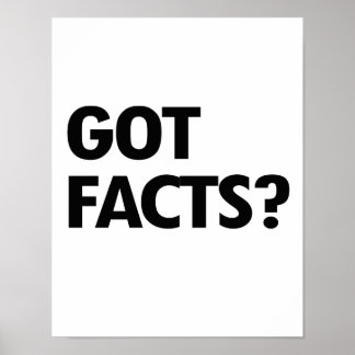GOT FACTS - - Pro-Science - Poster