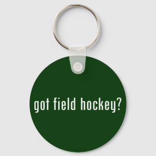 got field hockey? keychain