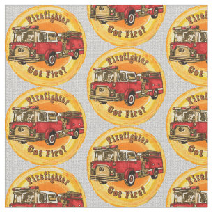 Got Fire Firefighter Fabric