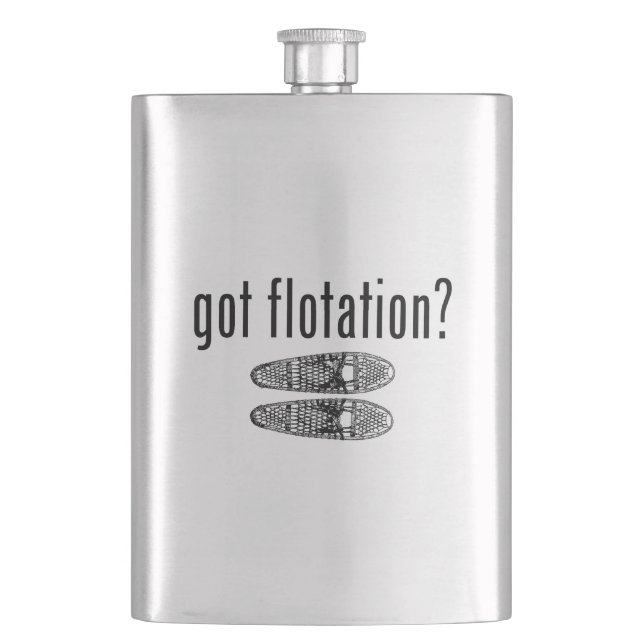 Got Flotation Snowshoes Flask (Front)