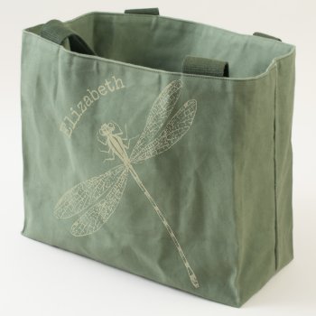Got Flying Wings / Dragonfly / Personalized Tote by riverme at Zazzle