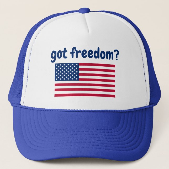 got freedom? Trucker Hat (Front)