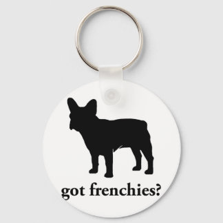 got frenchies? keychain
