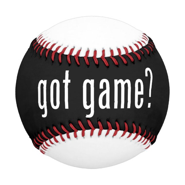 got game? baseball (Front)