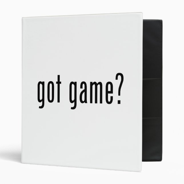 got game? binder (Front/Inside)