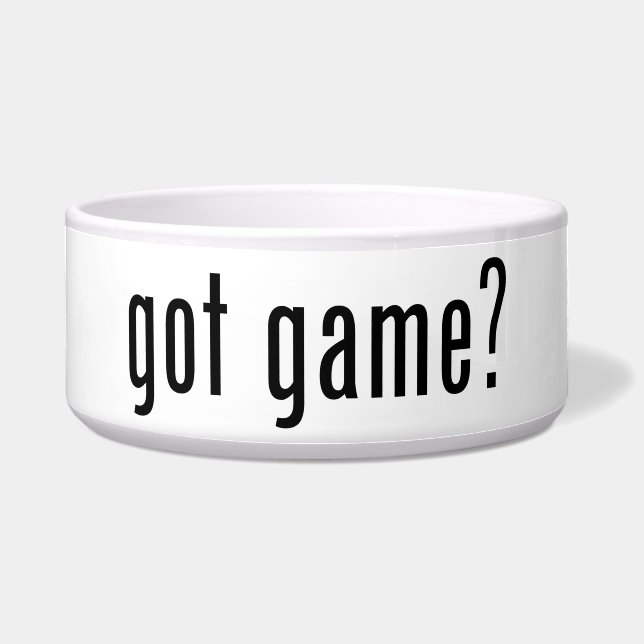 got game? bowl (Front)