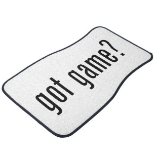 got game? car mat