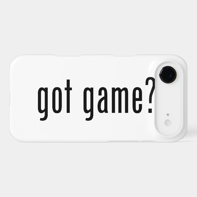 got game? Case-Mate iPhone case (Back (Horizontal))