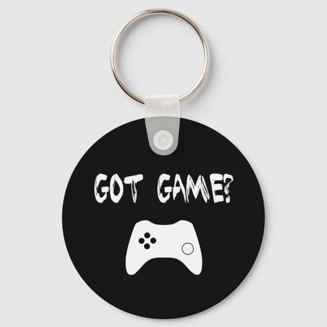 Got Game?  Funny Gamer Keychain (Front)
