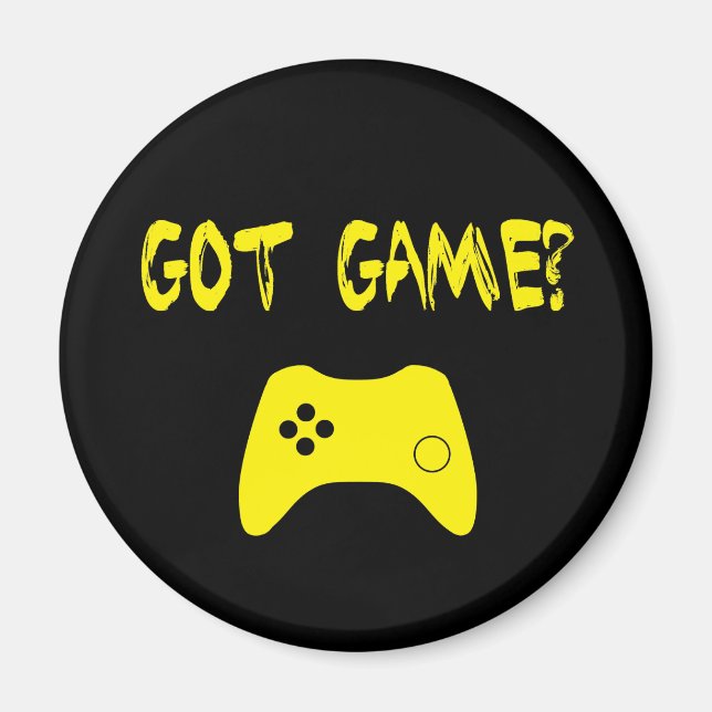 Got Game?  Funny Gamer Magnet (Front)