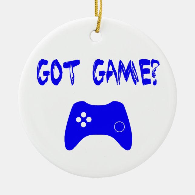 Got Game?  Funny Gamer Ornament (Front)