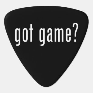 got game? guitar pick