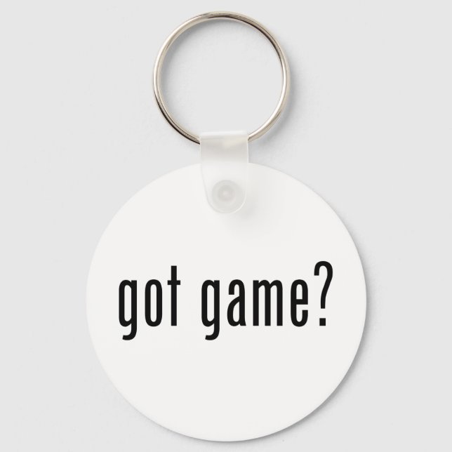 got game? keychain (Front)