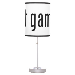 got game? table lamp