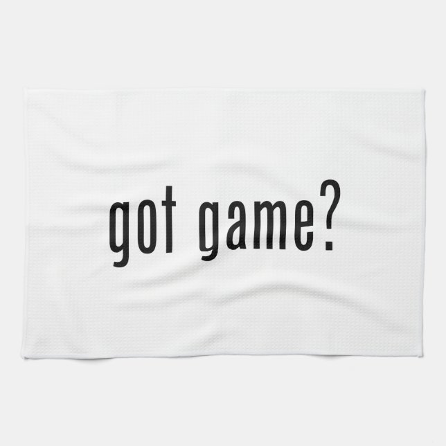 got game? towel (Horizontal)