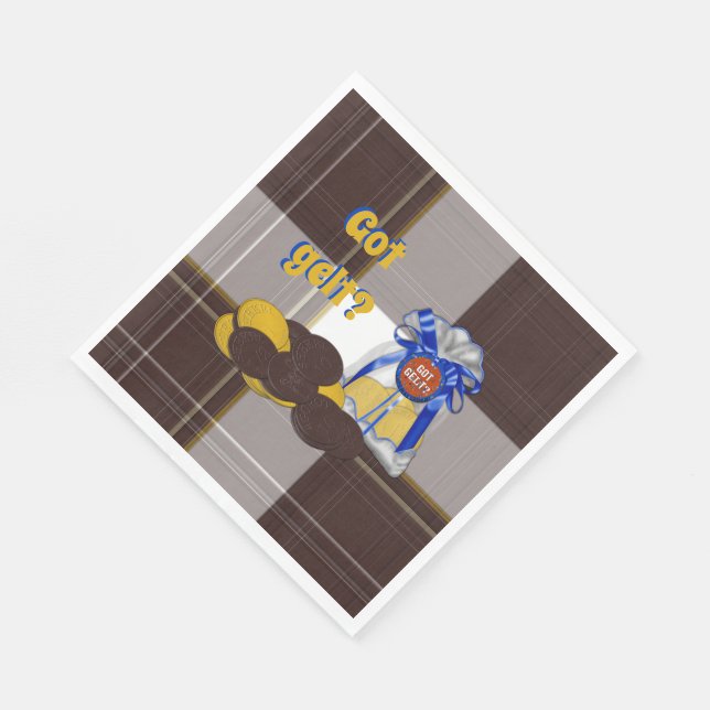 Got-Gelt-Chocolate-Coin-Grouping- Napkins (Corner)
