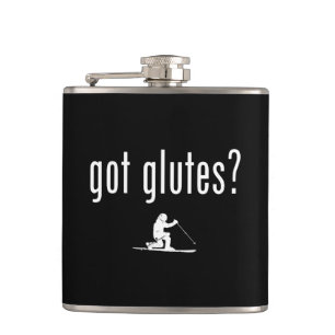 Got Glutes Telemark Skiing Flask